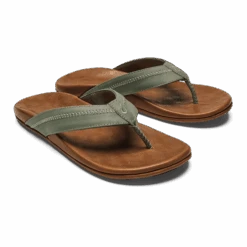 OluKai Hiapo - Odyssey Grey / Sahara -OluKai 10101 4DFM 003 M HIAPO OdysseyGreySahara