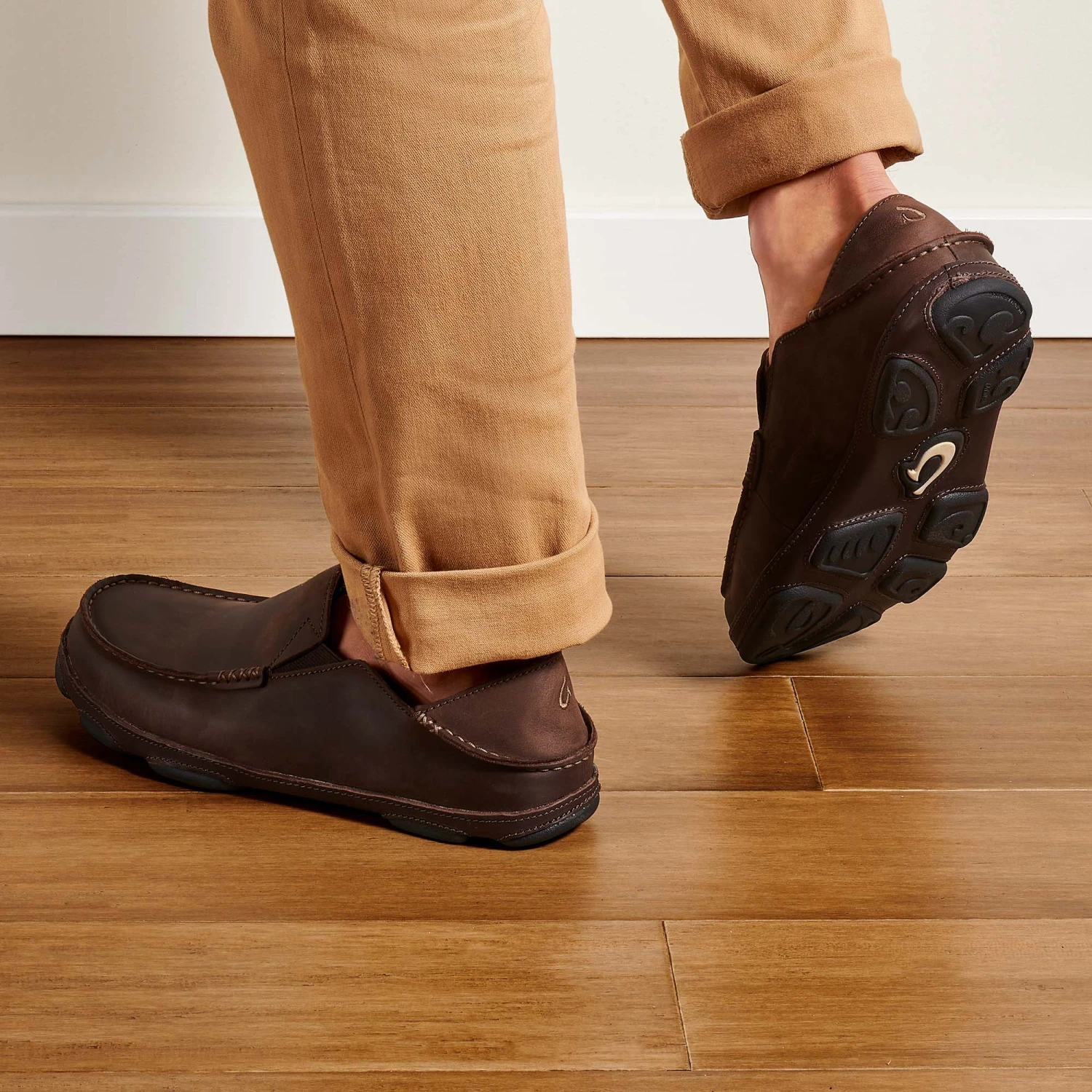 OluKai Moloā - Dark Wood / Dark Java 10 OluKai Moloā - Dark Wood / Dark Java - Image 8