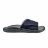 OluKai Nalu Slide - Trench Blue / Charcoal