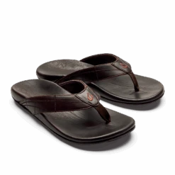 OluKai Hōkūle‘a Kia - Dark Wood -OluKai 10355 6363 003 M HokuleaKia DkwDkw