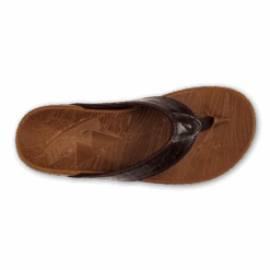 OluKai Hikianalia-Dark Java / Tan -OluKai 10420 4834 004 M Hikianalia DarkJavaTan