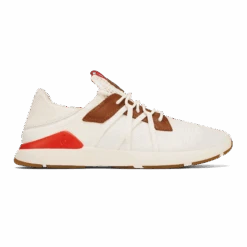 OluKai Mio Lī- Bright White / Red Lava