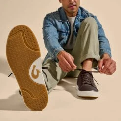 OluKai Lae‘ahi Lī ‘Ili - Dark Java -OluKai 10455 4848 102 M Lae ahiLiIli DarkJava