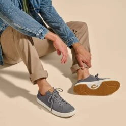 OluKai Lae‘ahi Lī ‘Ili - Stone -OluKai 10455 4Q4Q 102 M Lae ahiLiIli Stone