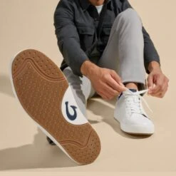 OluKai Lae‘ahi Lī ‘Ili - Bright White / Trench Blue 14 OluKai Lae‘ahi Lī ‘Ili - Bright White / Trench Blue -OluKai 10455 WBDE 106 M LaeahiLiIli BrightWhiteTrenchBlue