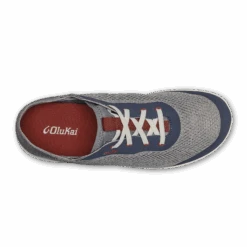 OluKai Moku Pae - Ash / Trench Blue -OluKai 10472 AUDE 004 M MOKUPAE AshTrenchBlue
