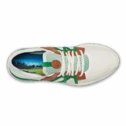 OluKai Manele - White / Bamboo -OluKai 10508 4R8Z 004 M Kapalua WhiteBamboo