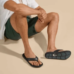 OluKai Pili - Lava Rock -OluKai 10553 LRLR 102 M PILI LavaRockLavaRock