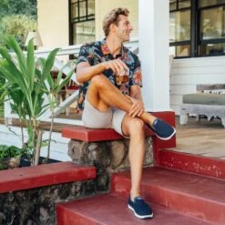 OluKai Kākaha Mesh - Navy -OluKai 10566 5454 101