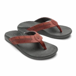 OluKai Tuahine Palm-Canoe / Rock 11 OluKai Tuahine Palm-Canoe / Rock -OluKai 10576 12RK 003 M TUAHINEPALM CanoeRock