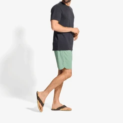 OluKai Tuahine Palm-Dk Java / Golden Sand -OluKai 10576 48GS 103 M TUAHINEPALM DkJavaGoldenSand