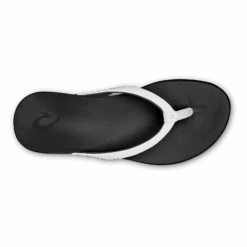 OluKai Ho‘ōpio - White / Onyx -OluKai 20294 4ROX 004 W Ho opio WhtOnx