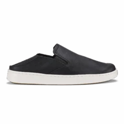 OluKai Pehuea Leather-Onyx / Onyx -OluKai 20329 OXOX 002 W PEHUEALEATHER OnyxOnyx