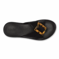 OluKai La‘i Slide - Black -OluKai 20511 4040 004 W LaiSlide BlkBlk V3