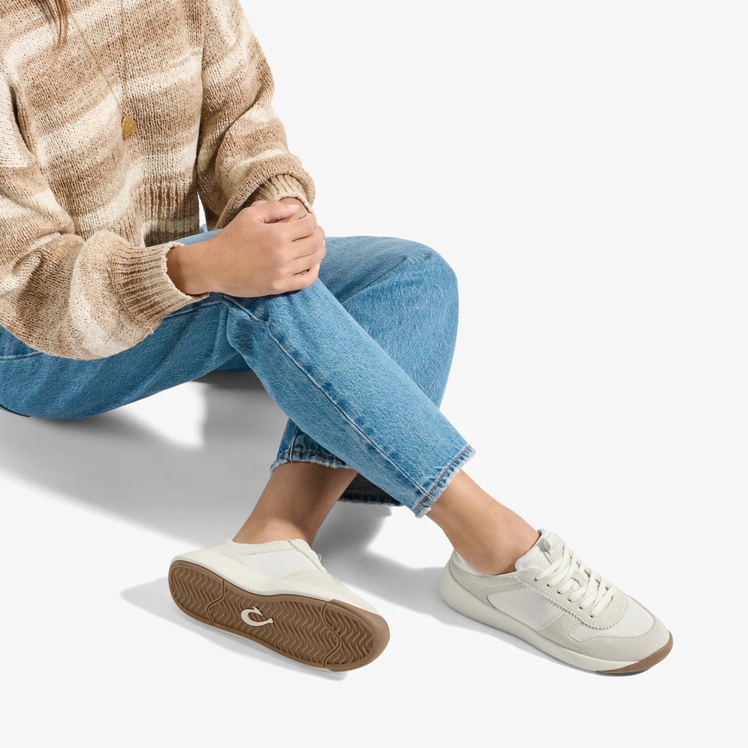 OluKai Kaulele Mesh - Tapa / White Sand 4 OluKai Kaulele Mesh - Tapa / White Sand - Image 2