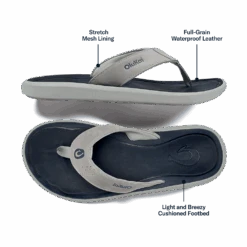 OluKai Pili - Ash / Mood Indigo 12 OluKai Pili - Ash / Mood Indigo -OluKai Pili Tech